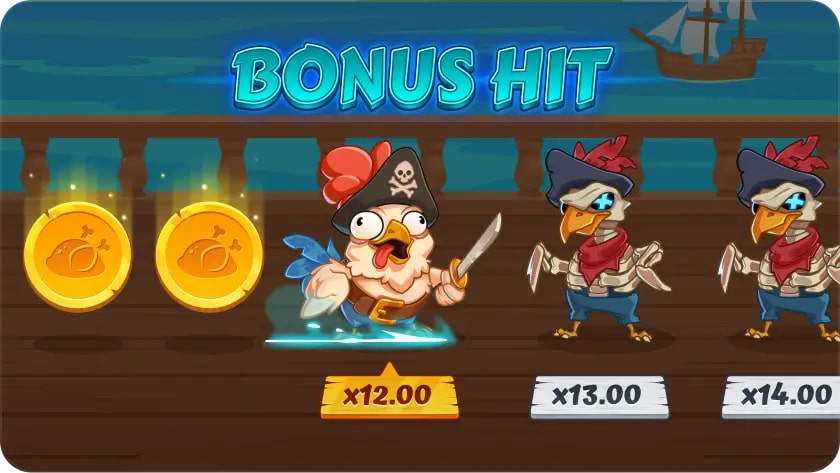 Chicken Pirate Game